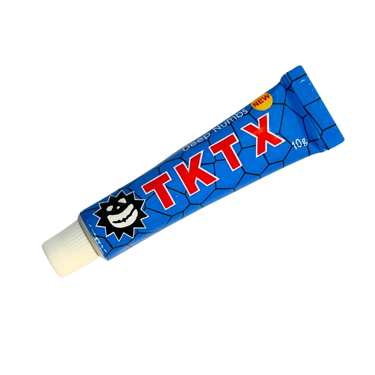 blue tktx cream tube