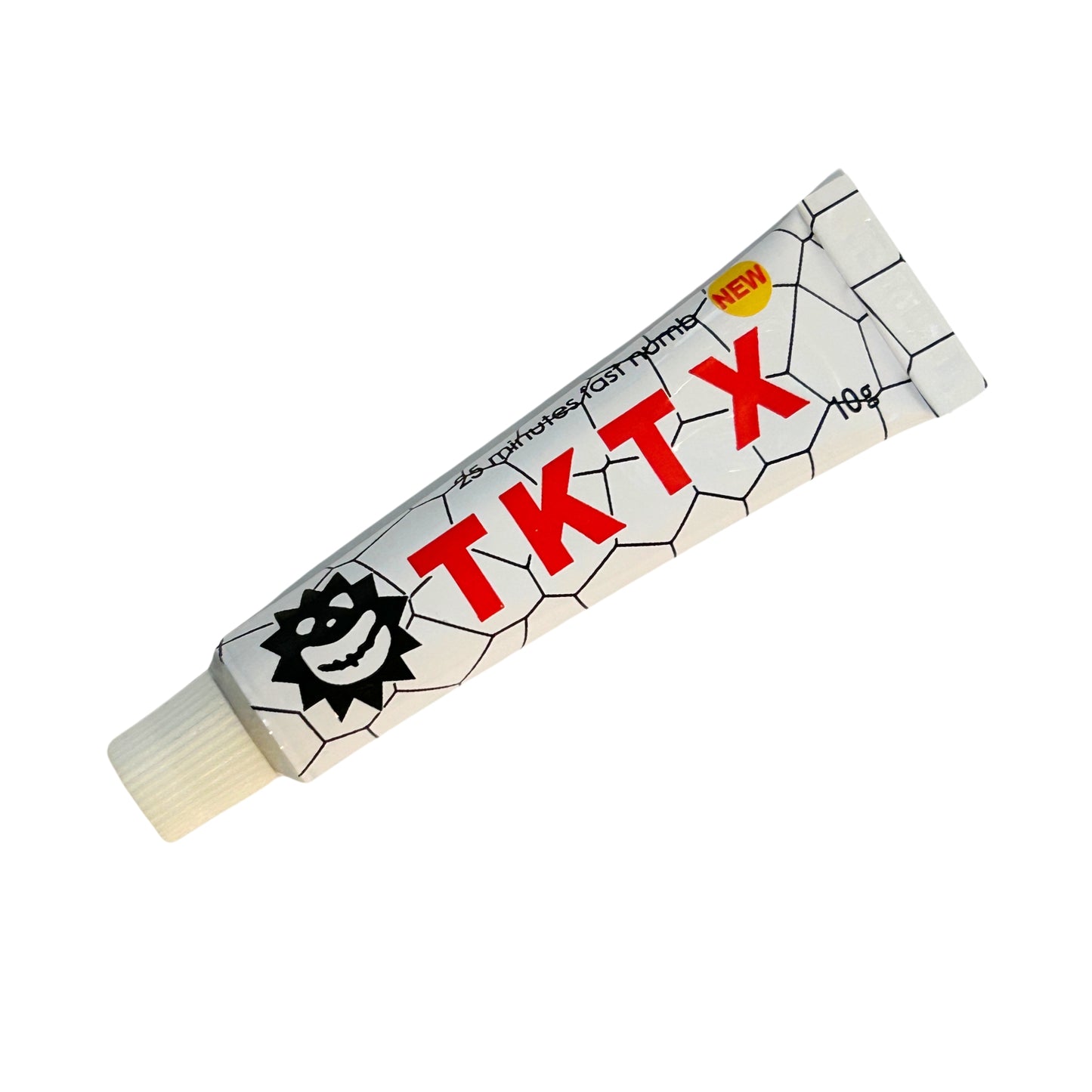white tktx cream tube